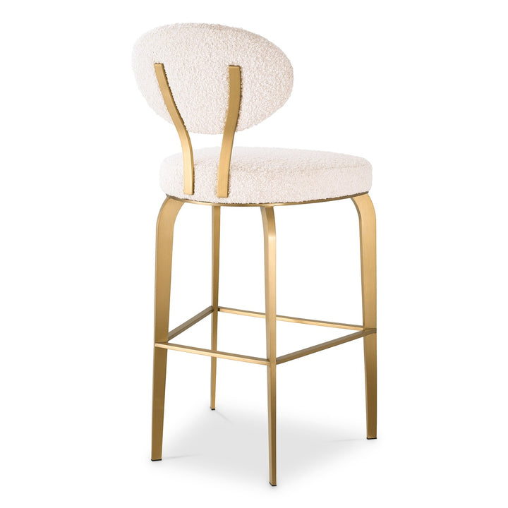 Dorrego Bar Stool - Boucle Cream