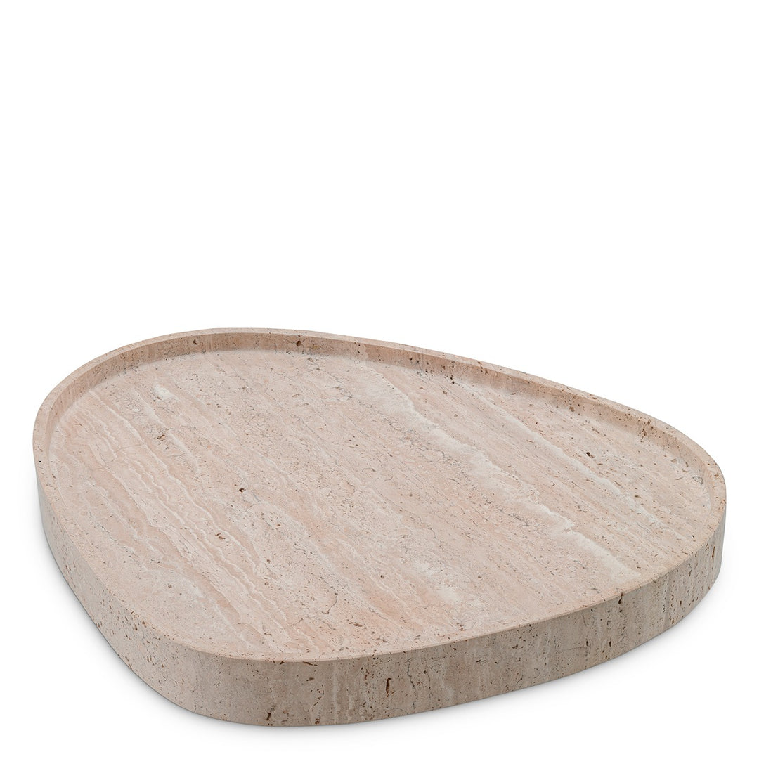 Arman Decorative Tray - Travertine