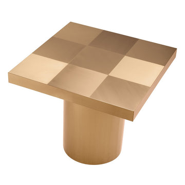 Eichholtz Laporte Side Table in Brushed Brass Finish