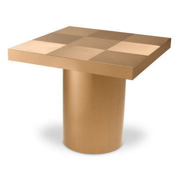 Eichholtz Laporte Side Table in Brushed Brass Finish