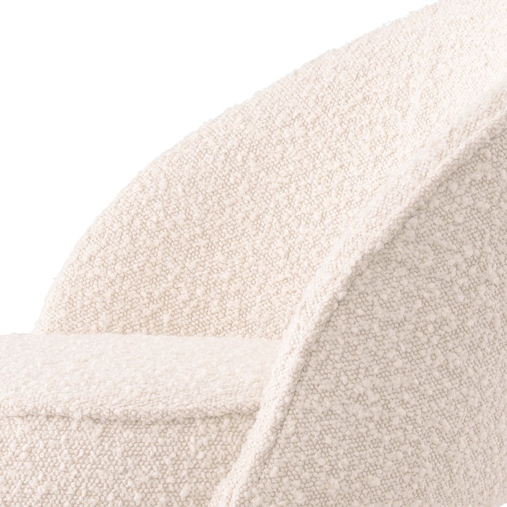 Cooper Set of 2 Bar Stools - Boucle Cream