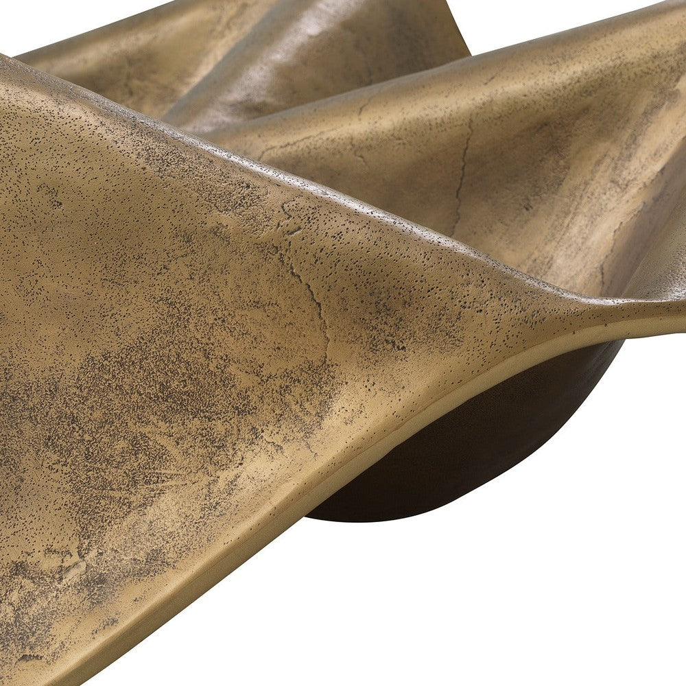 Angelico Coffee Table - Vintage Brass