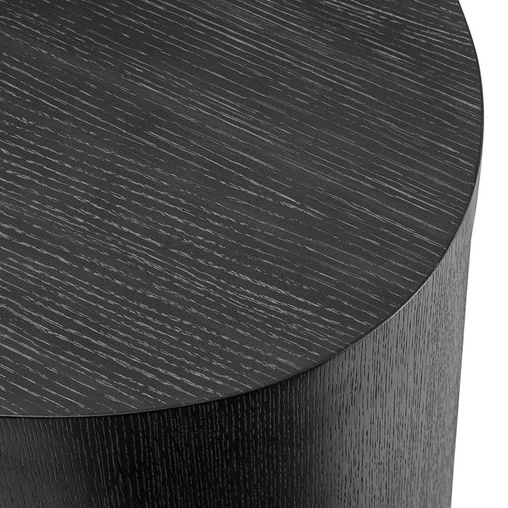 Ancona Coffee Table - Charcoal Grey Oak Veneer