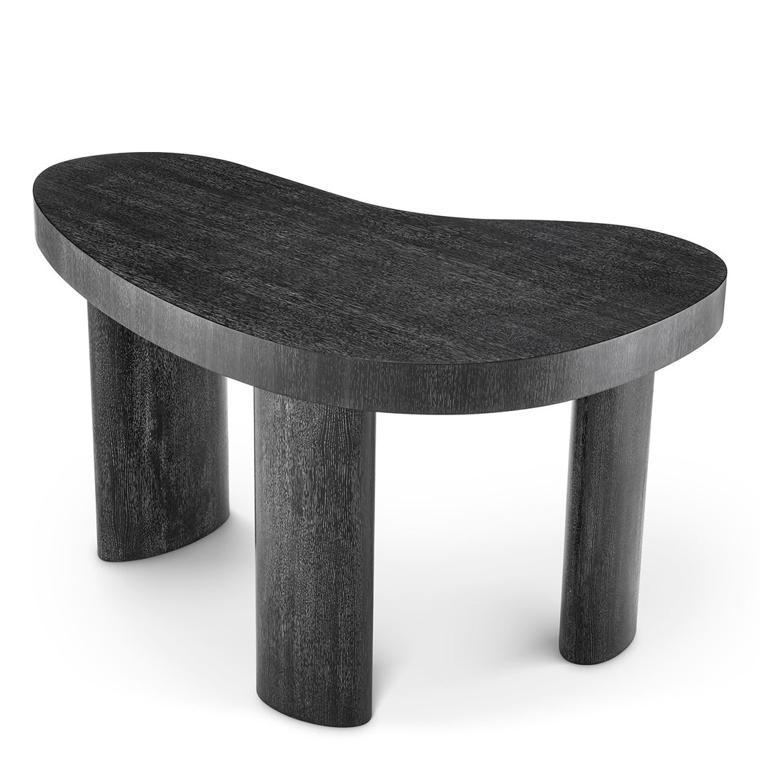 Vence Desk - Charcoal Grey Oak Veneer