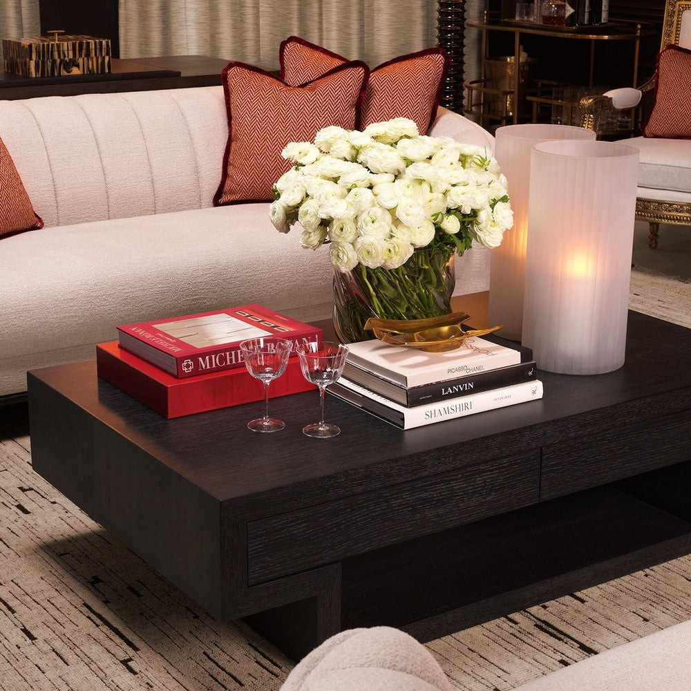 Rialto Coffee Tables - Charcoal Grey Oak Veneer