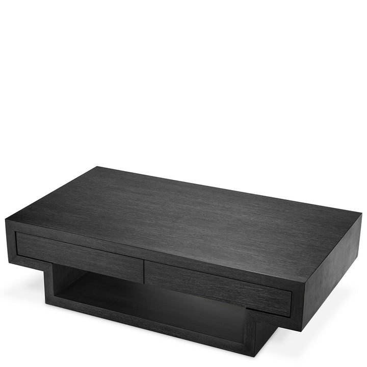 Rialto Coffee Tables - Charcoal Grey Oak Veneer