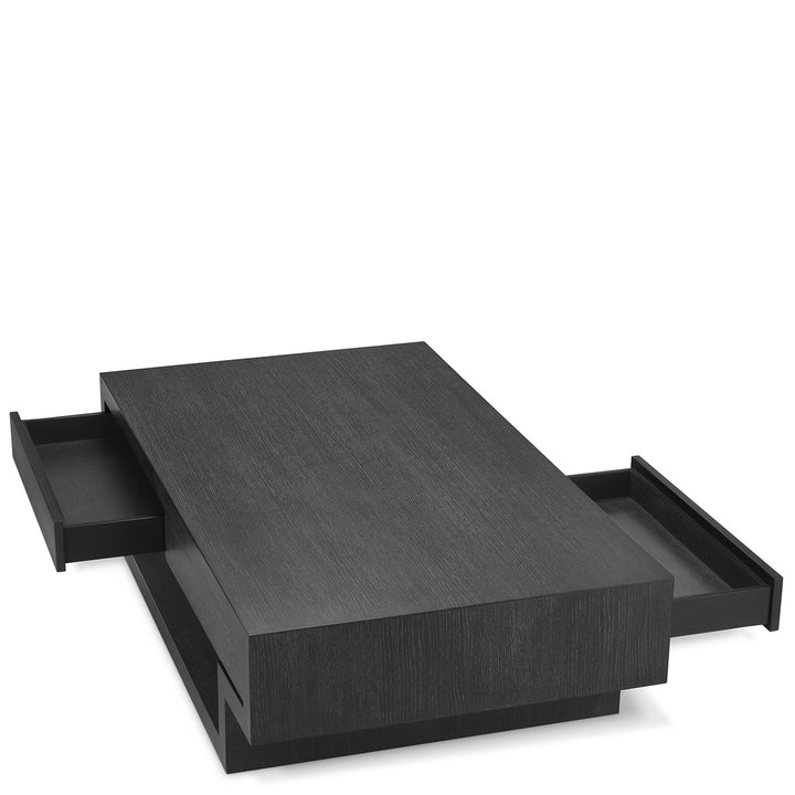 Rialto Coffee Tables - Charcoal Grey Oak Veneer