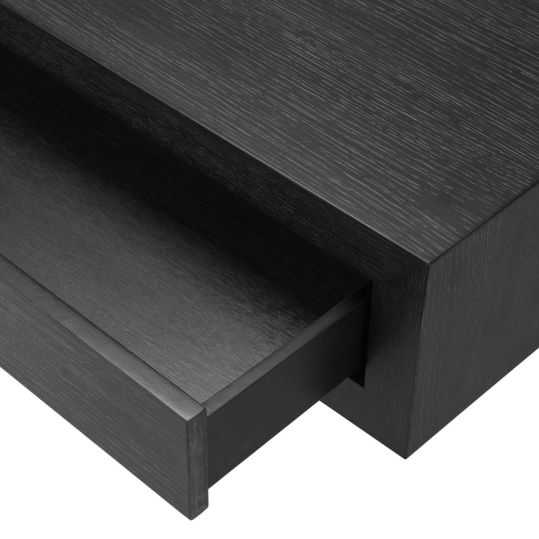 Rialto Coffee Tables - Charcoal Grey Oak Veneer