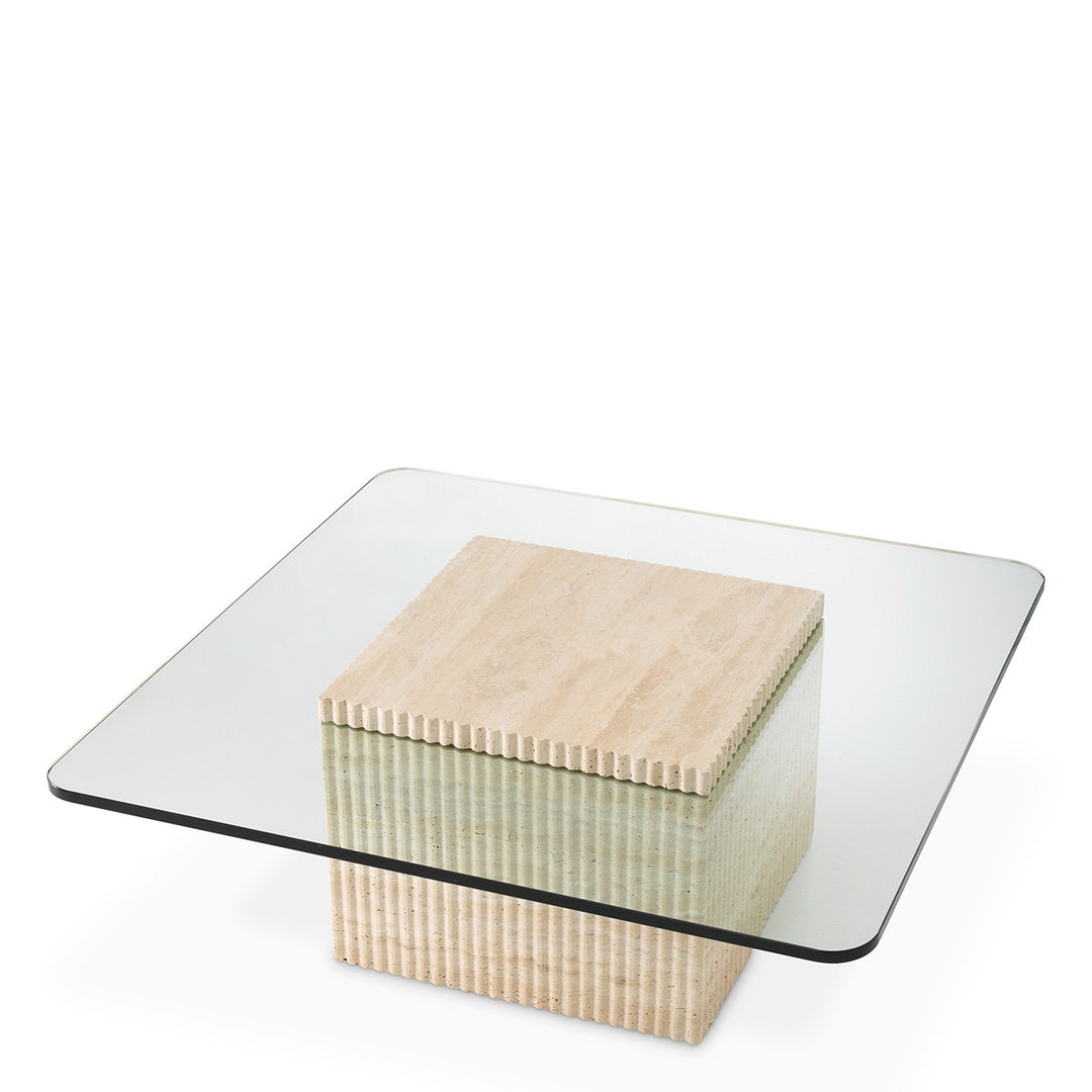 Brindisi Coffee Table - Travertine