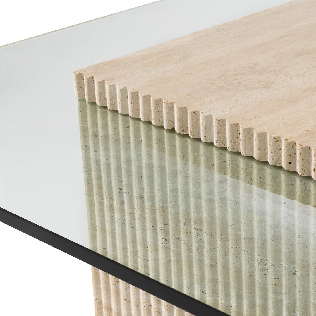 Brindisi Coffee Table - Travertine