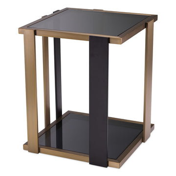 Eichholtz Clio Side Table in Brushed Brass Finish