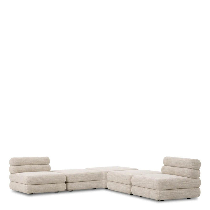 Malaga Middle Modular Sofa - Skyward Sand Eichholtz 5