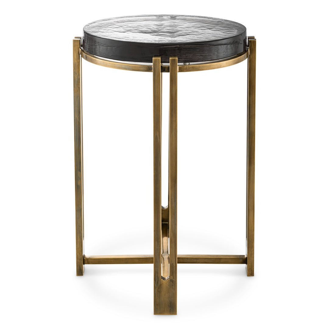 Claremont Side Table - Vintage Brass