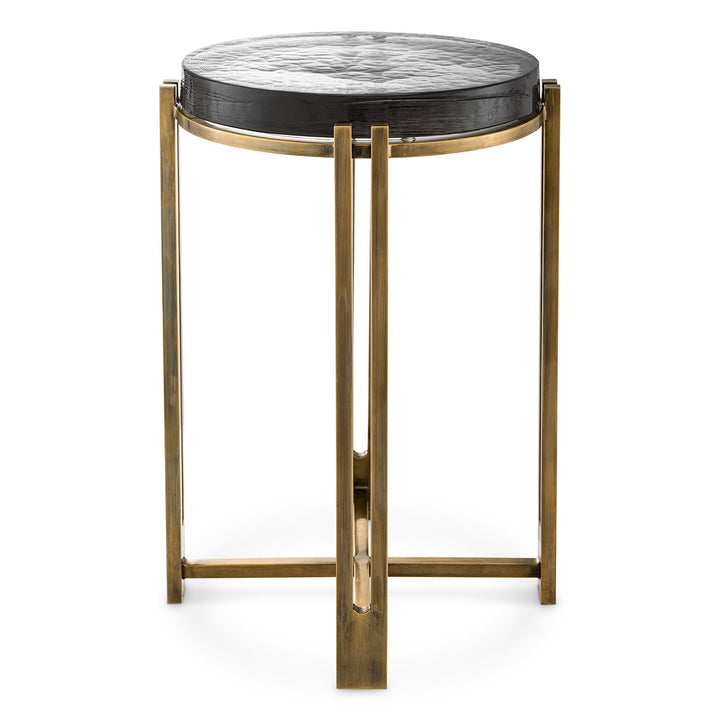Claremont Side Table - Vintage Brass