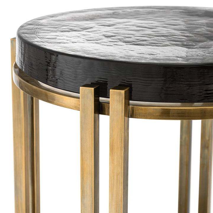 Claremont Side Table - Vintage Brass