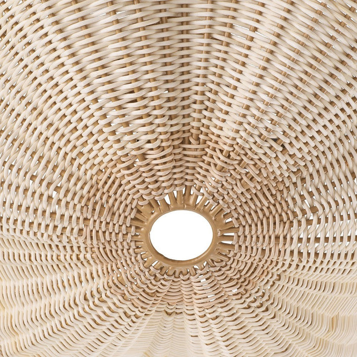 Los Palmos Chandelier - Natural Rattan