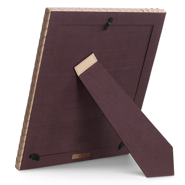 Sintra Set of 2 Picture Frames - Tan Leather