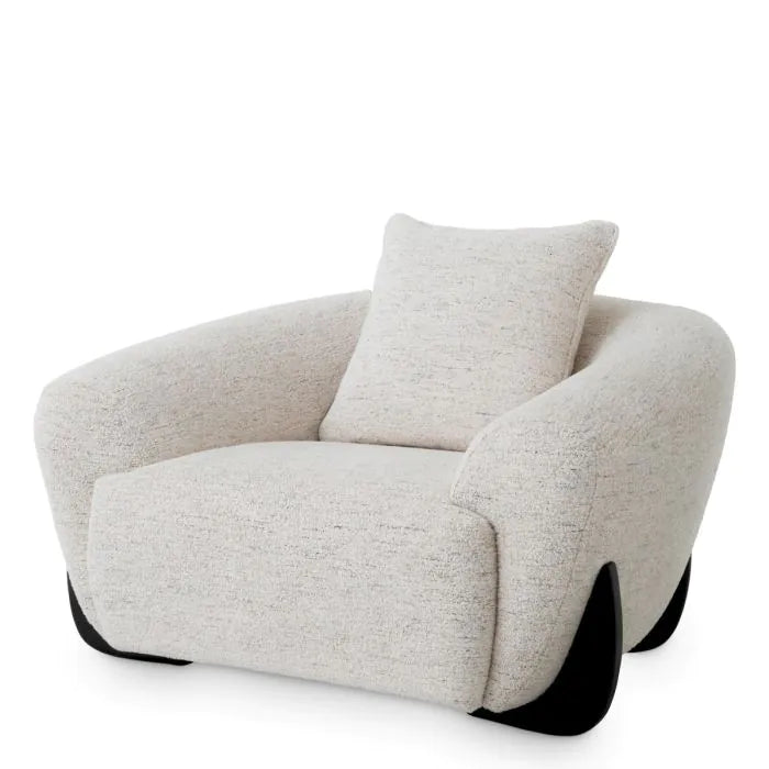 Siderno Chair - Seashell Off-White Eichholtz 3