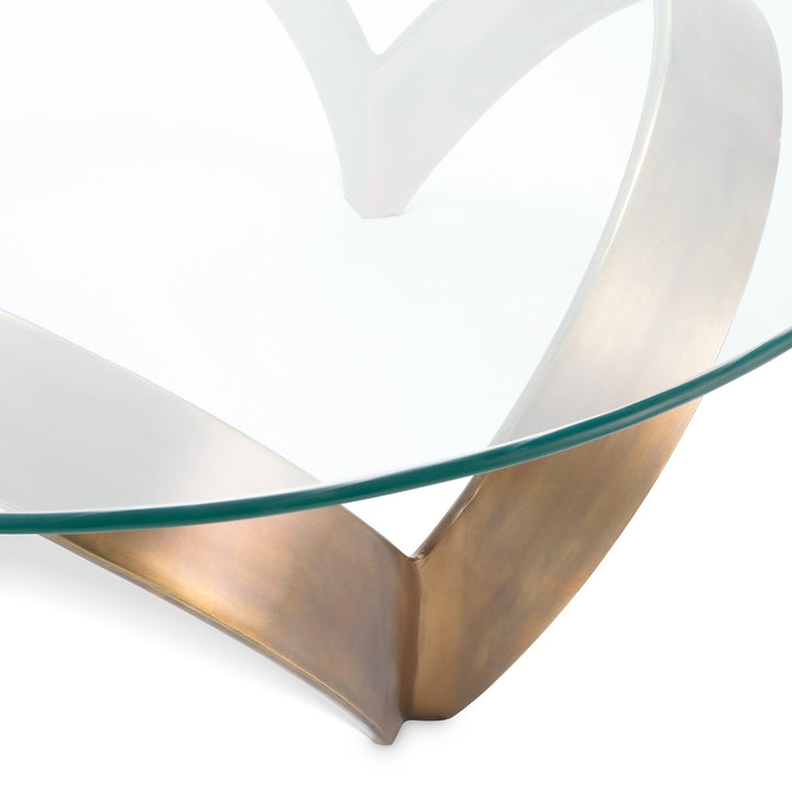 Soquel Coffee Table - Vintage Brass