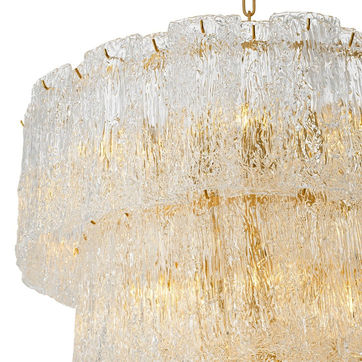 Almeria Chandelier - Antique Brass