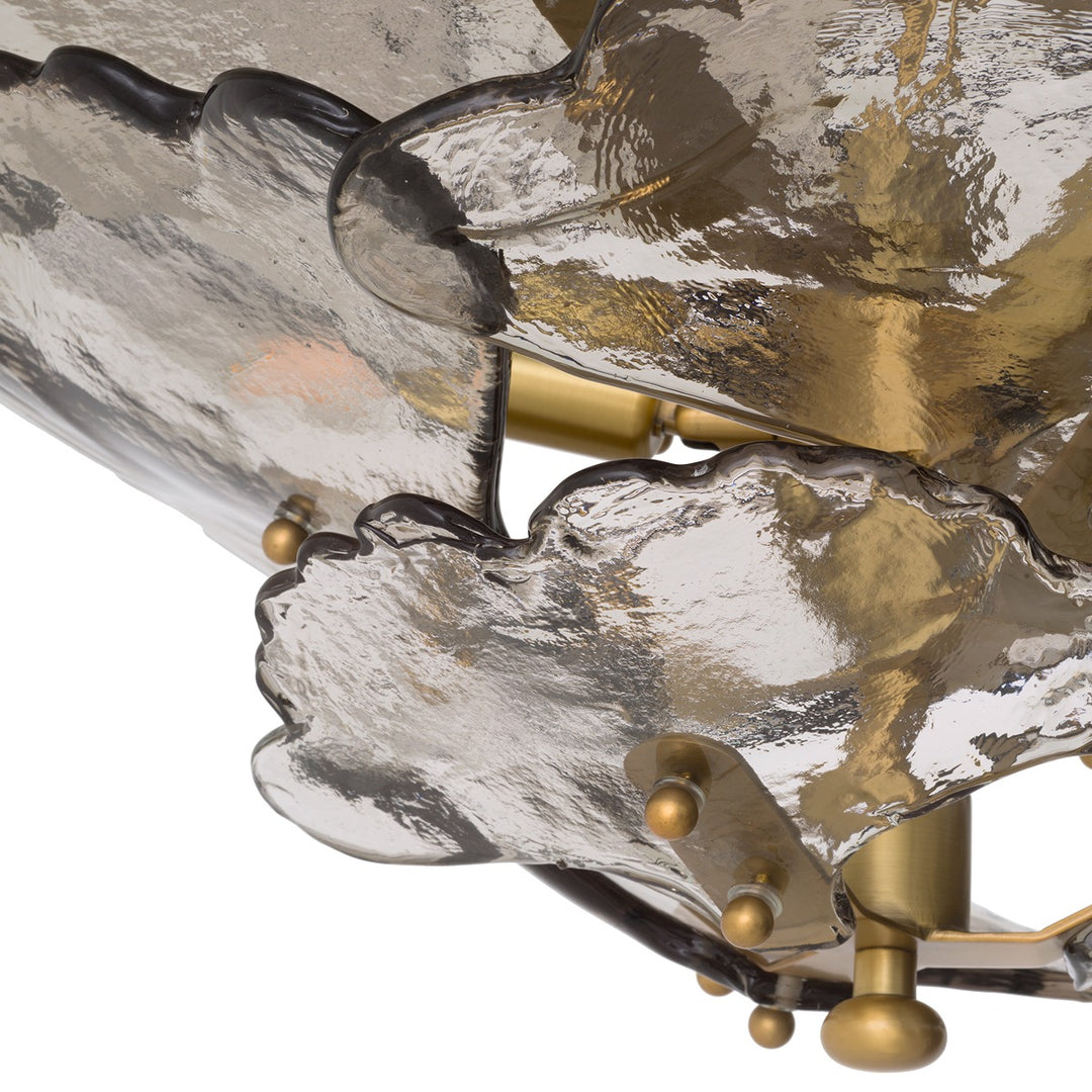 Florina Chandelier - Smoke Glass