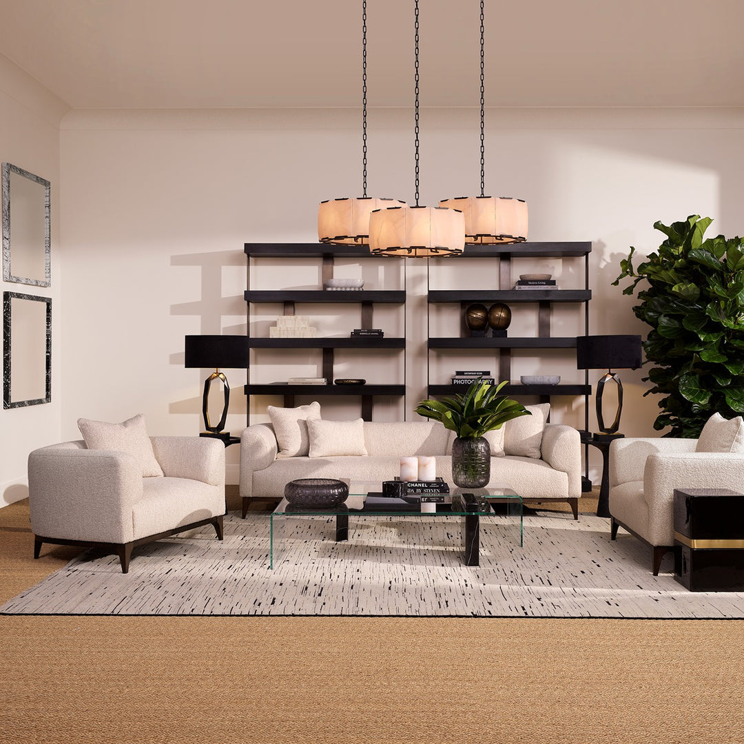 Branna Sofa - Boucle Chalk White