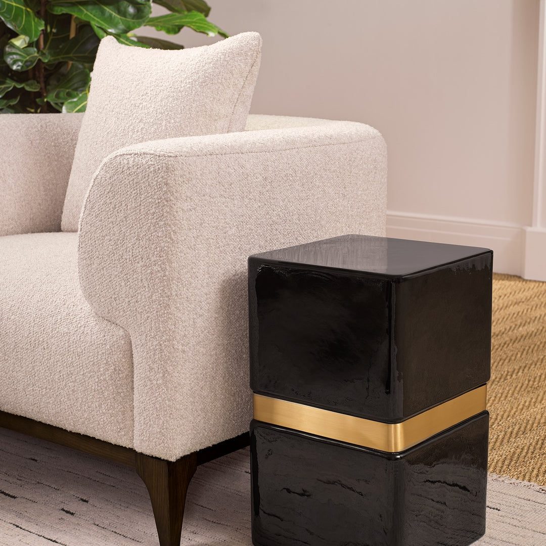 Brannan Armchair - Boucle Chalk White