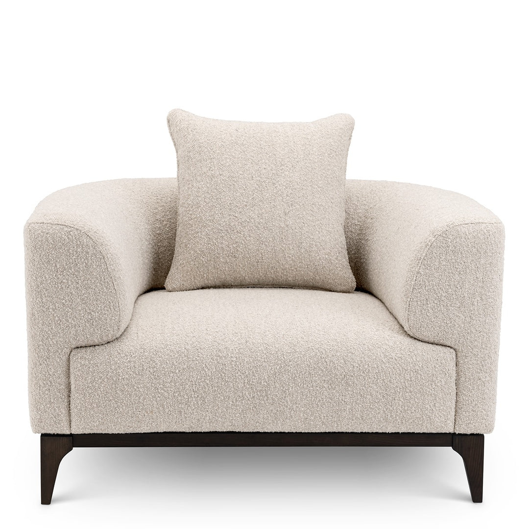Brannan Armchair - Boucle Chalk White