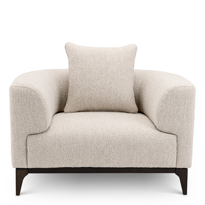 Brannan Armchair - Boucle Chalk White