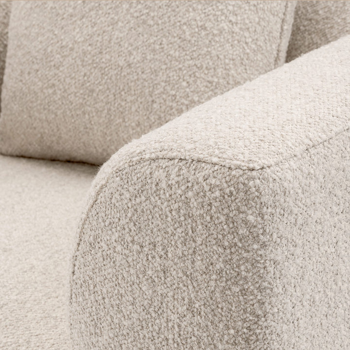 Brannan Armchair - Boucle Chalk White
