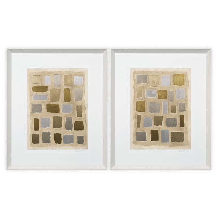 Sand Shaped Set of 2 Prints by Michael Willett