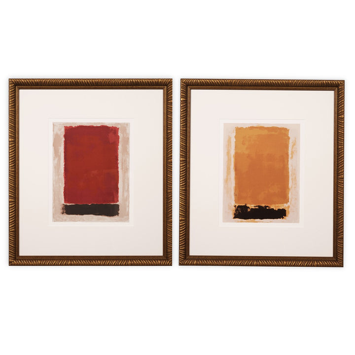 Abstract Set of 2 Art Prints by Clément Garnier