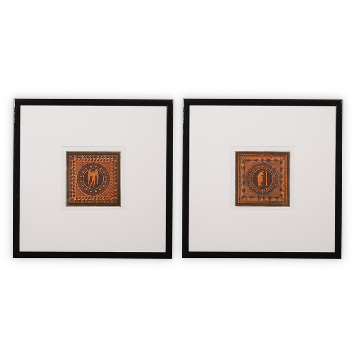 Antique Vases Set of 2 Prints by Sir William Hamilton