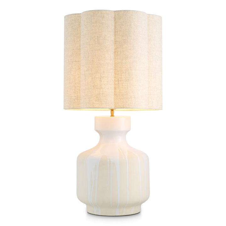 Loreno Table Lamp - White
