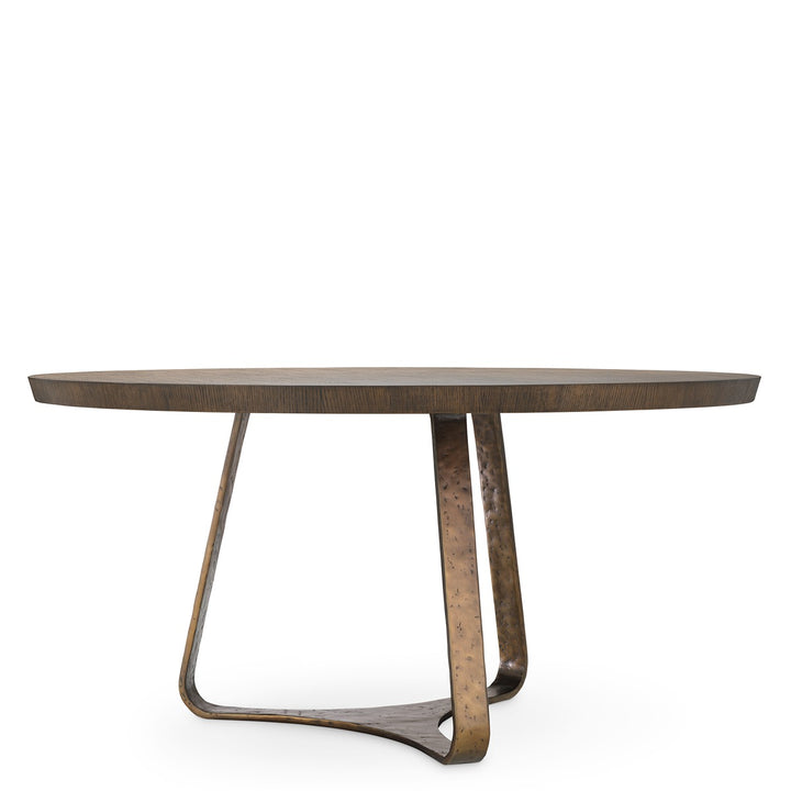 Cambronne Dining Table - Mocha Oak Veneer