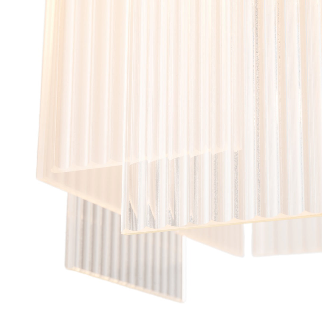 Giardano Chandelier - Glass & Antique Brass