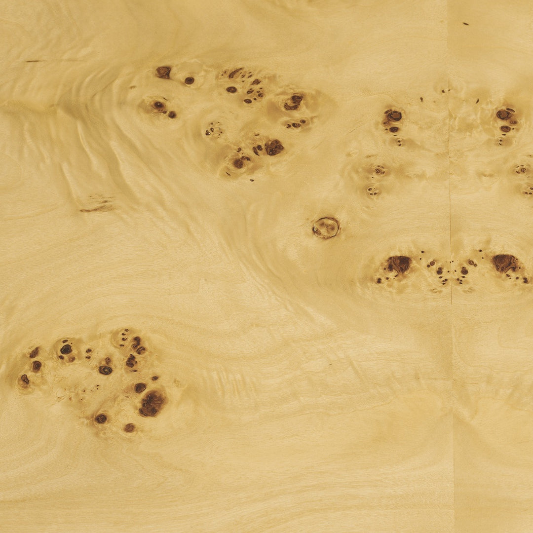 Raphael Console Table - Mappa Burl Veneer