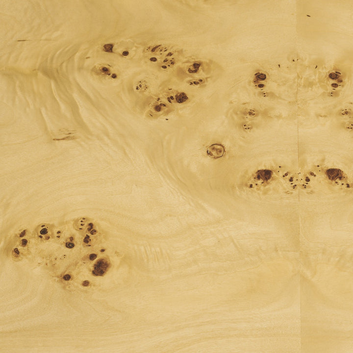 Raphael Console Table - Mappa Burl Veneer