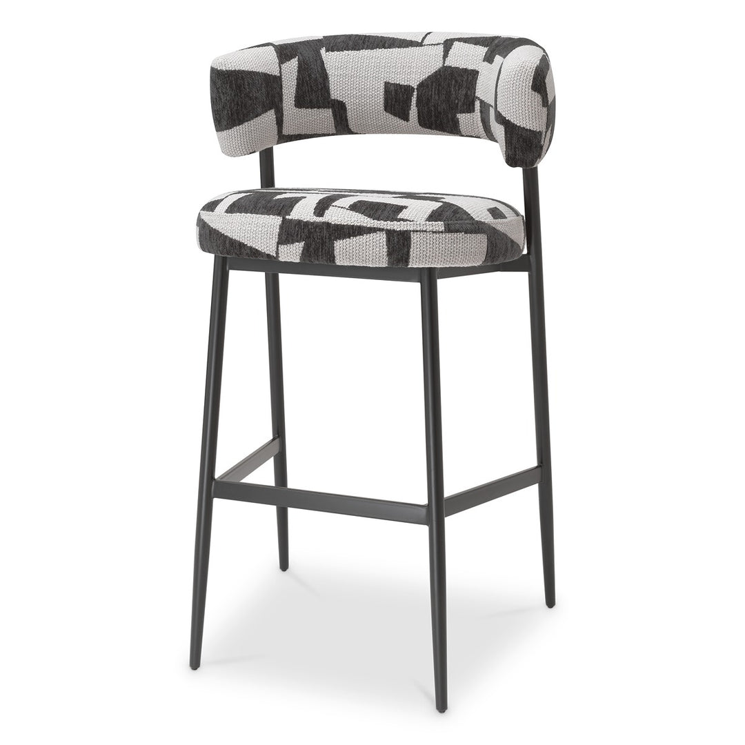 Folsom Bar Stool - Brooklyn Black