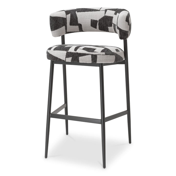 Folsom Bar Stool - Brooklyn Black