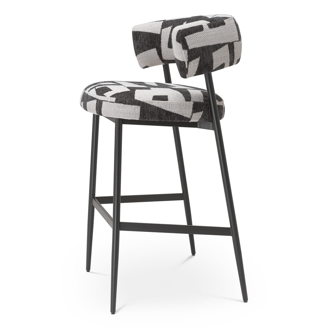 Folsom Bar Stool - Brooklyn Black