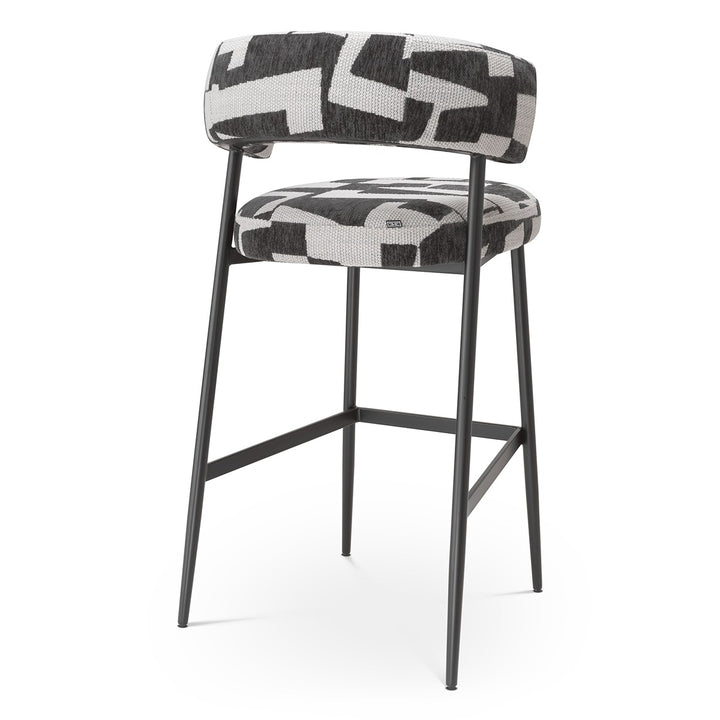 Folsom Bar Stool - Brooklyn Black