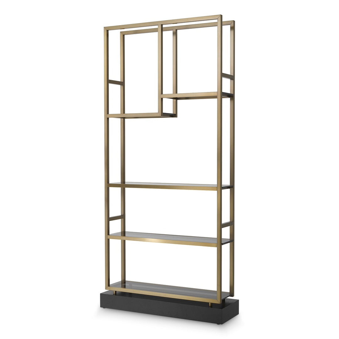 Corrado I Cabinet - Brushed Brass