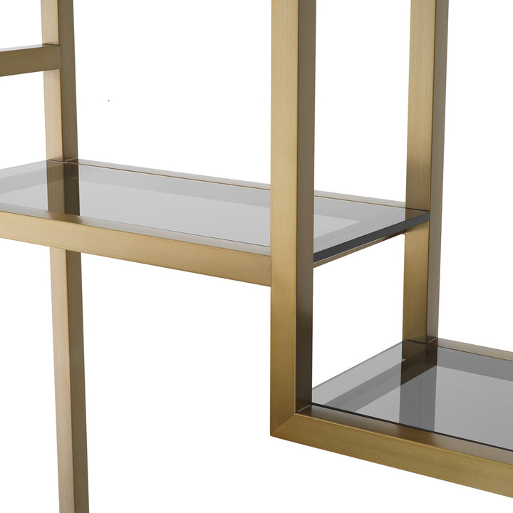 Corrado I Cabinet - Brushed Brass