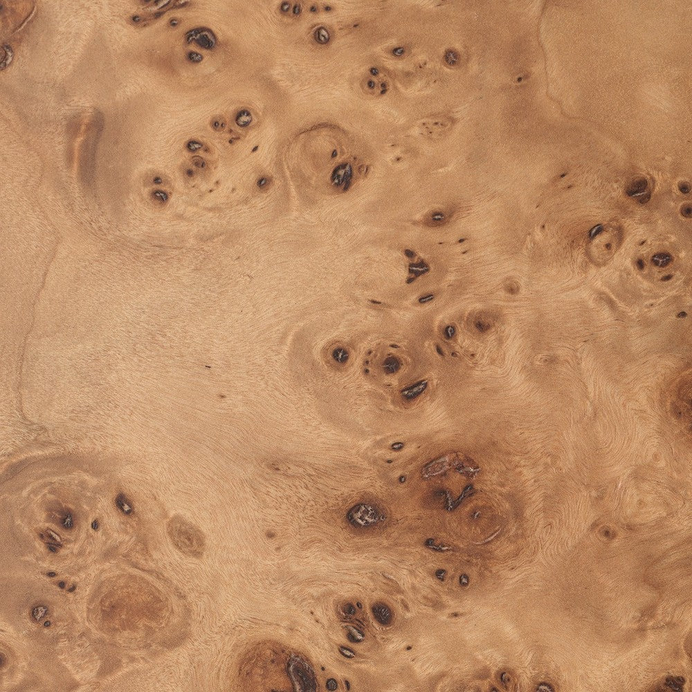 Quinton Mappa Burl Veneer Cabinet - Light Brown