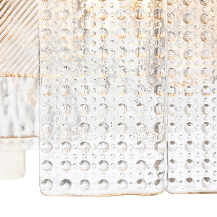 Cassiana Chandelier - Structure Glass & Antique Brass