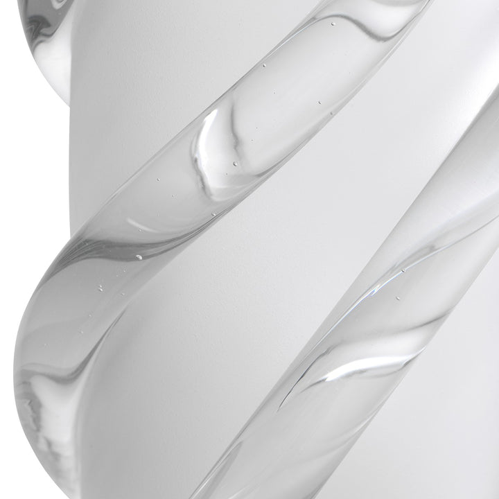 Celestino Medium Frosted Vase - White