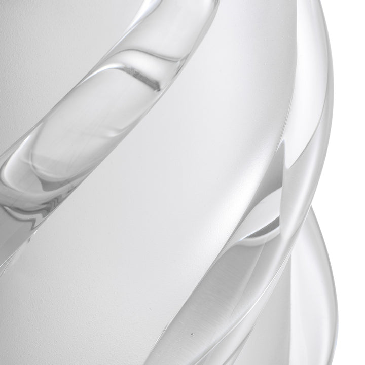 Celestino Small Frosted Vase - White
