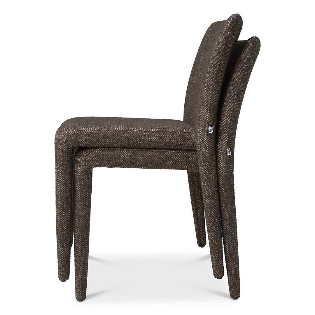 Leiza Set of 2 Dining Chairs - Renato Brown