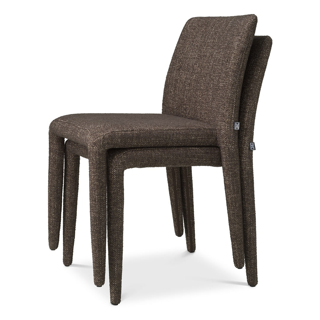 Leiza Set of 2 Dining Chairs - Renato Brown